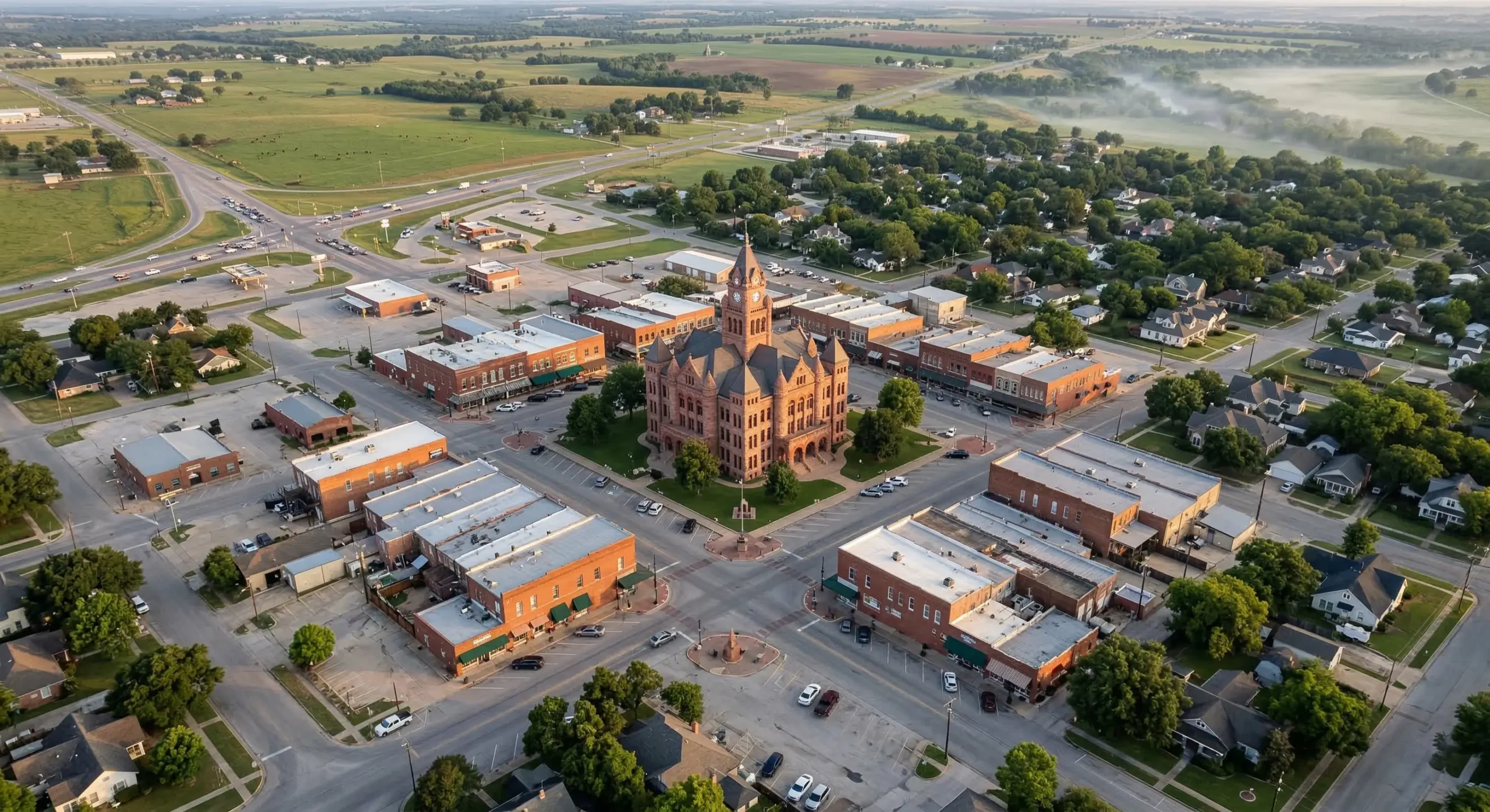 Decatur Texas where 3E Dumpsters delivers roll-off dumpsters in Wise County