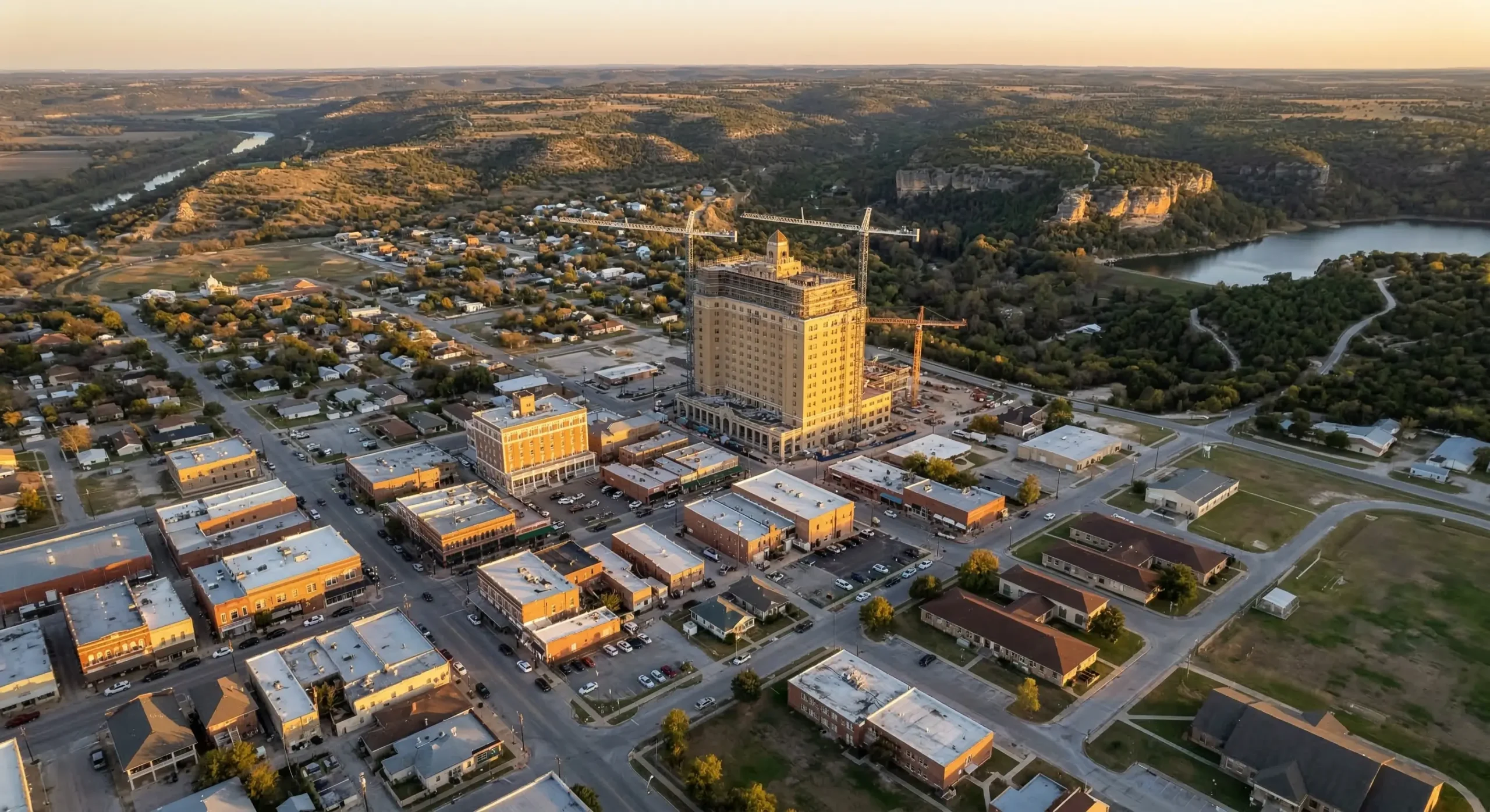 Mineral Wells and Palo Pinto County Texas where 3E Dumpsters provides dumpster rental