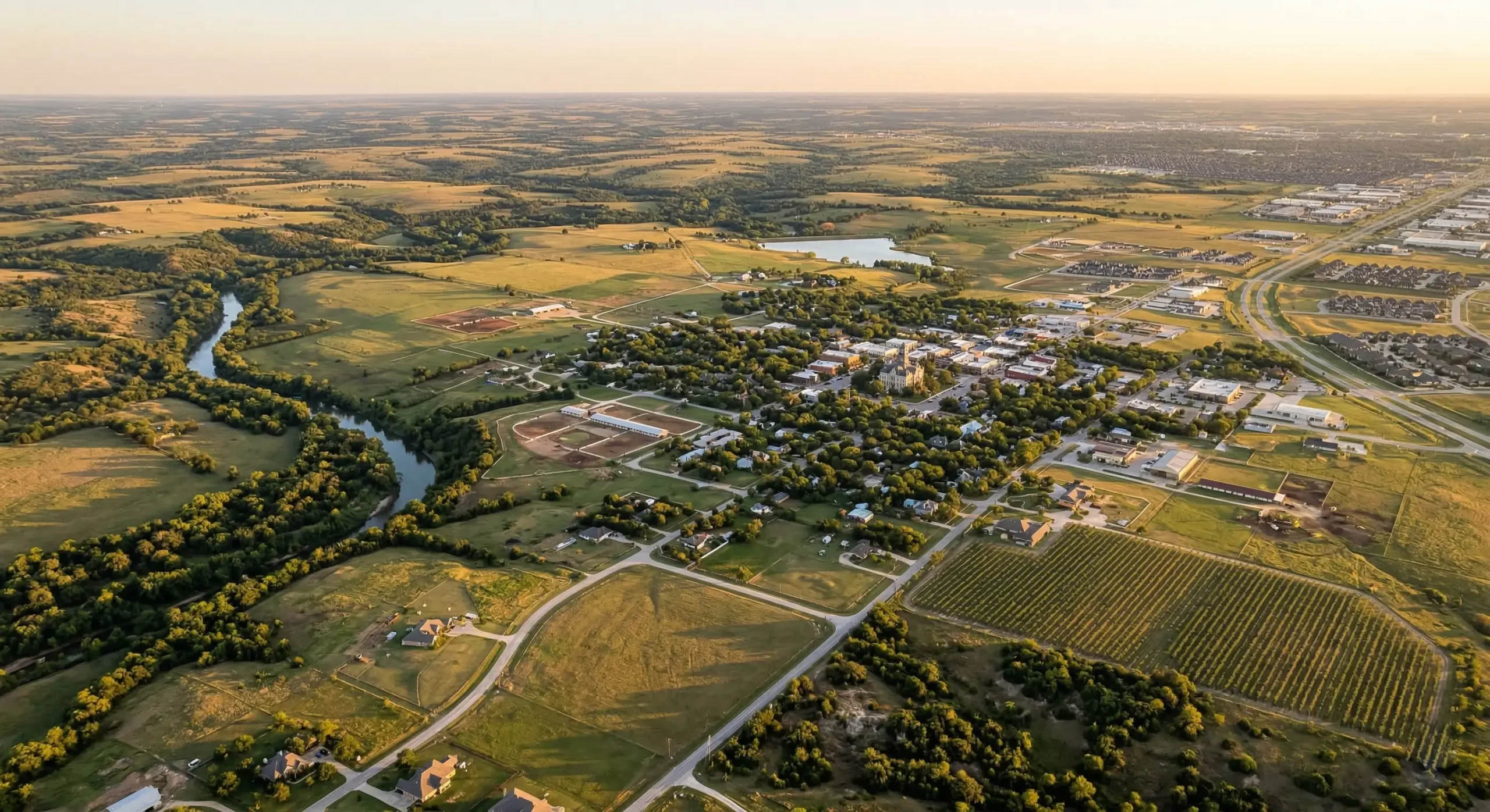 Parker County Texas landscape where 3E Dumpsters provides dumpster rental service