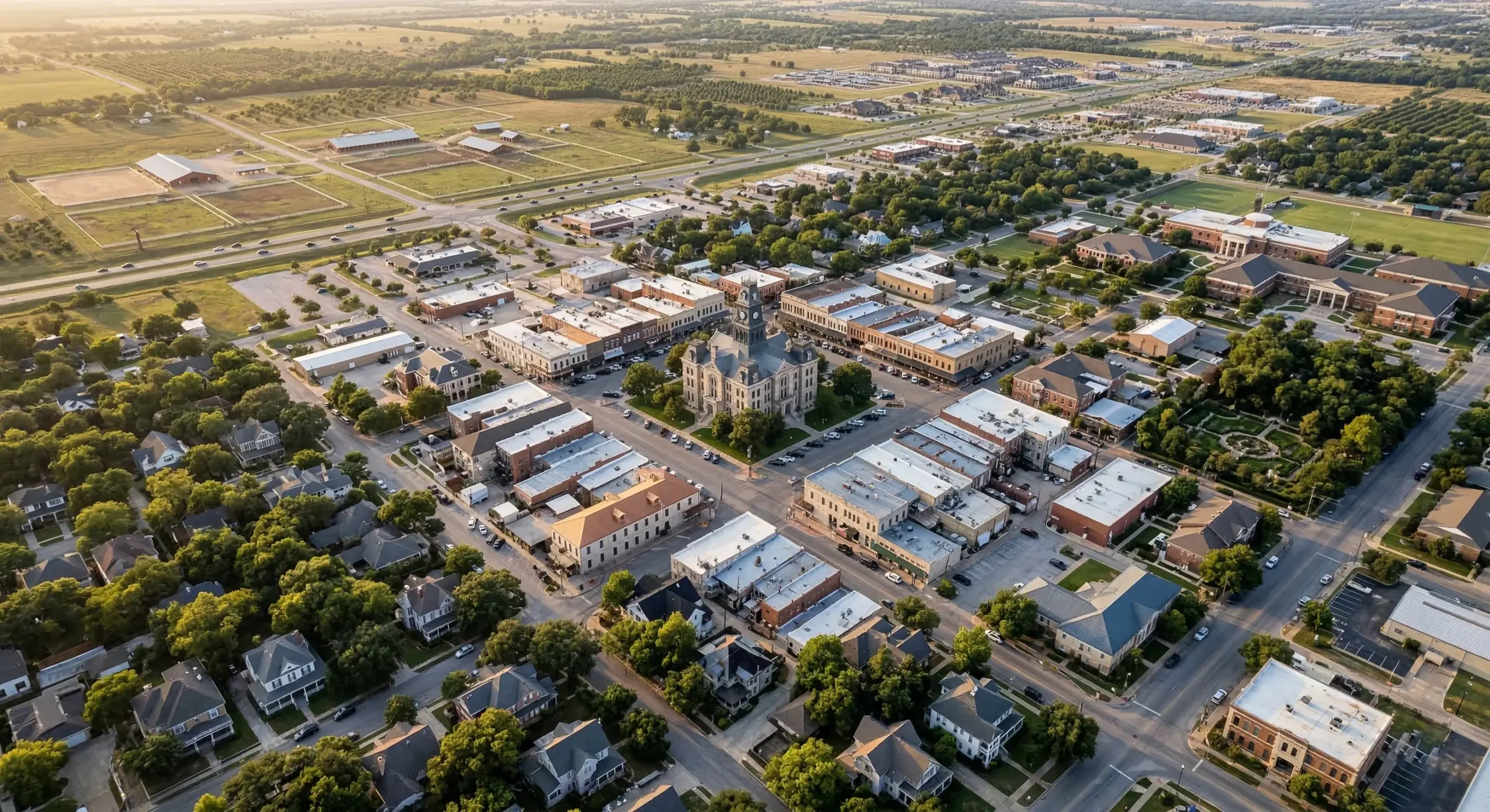 Weatherford Texas where 3E Dumpsters provides dumpster rental service
